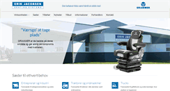 Desktop Screenshot of erikjacobsen.dk